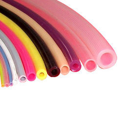 Colored Soft Flexible Silicone Tubing 0.5-100mm OD Range FDA LFGB Approved